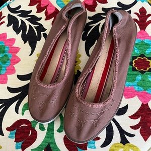 KEDS brown ballet flats